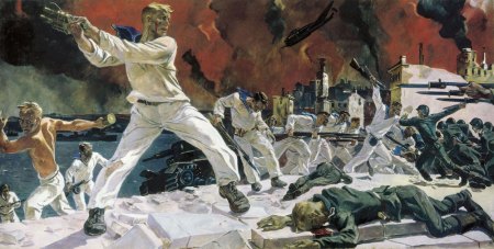 Αλικσάντρ Ντεϊνέκα «Η Άμυνα της Σεβαστούπολής», 1942