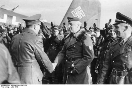 Χίτλερ και Μάνστάιν στην Ουκρανία, Στρατηγείο της Ομάδας Στρατιών Νότου/ πηγή: Bundesarchiv Bild 146-1995-041-23A