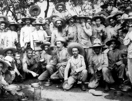 Ισπανοί, αιχμάλωτοι πολέμου των Αμερικανών στη Μανίλα, Φιλιππίνες 1898